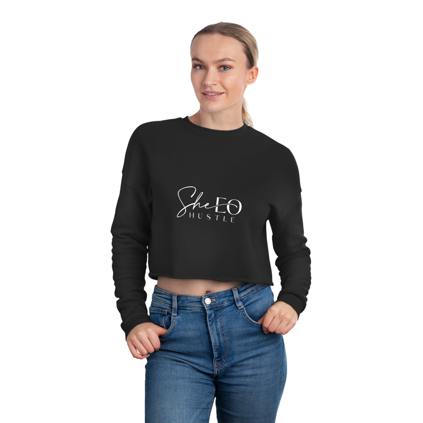 SheEO Crop Sweatshirt