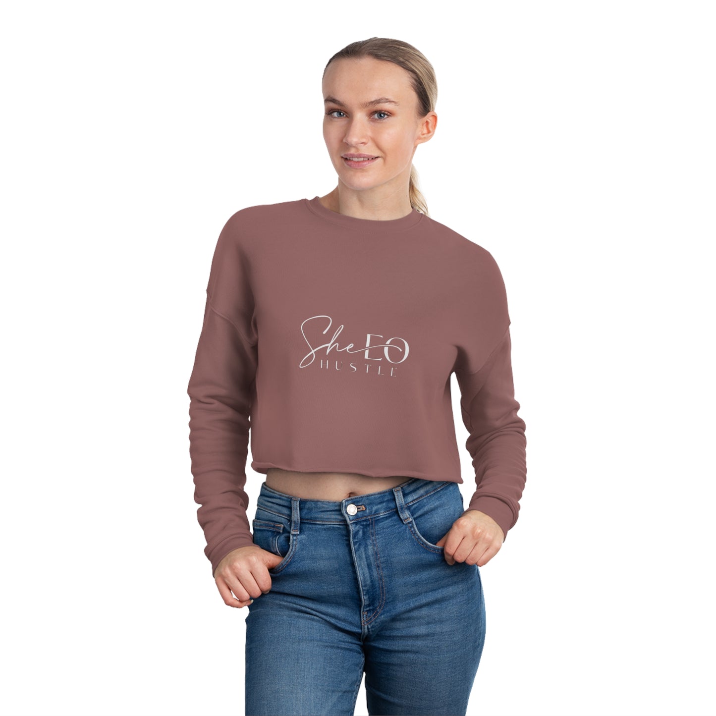 SheEO Crop Sweatshirt